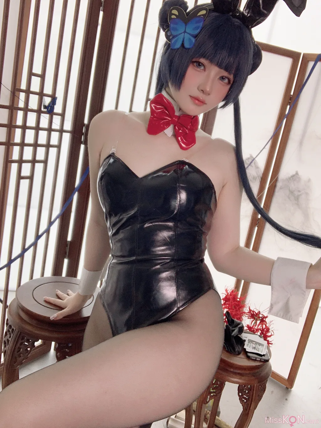 Coser@屿鱼: 蔚蓝档案 龙华妃咲 兔女郎 (40 photos)