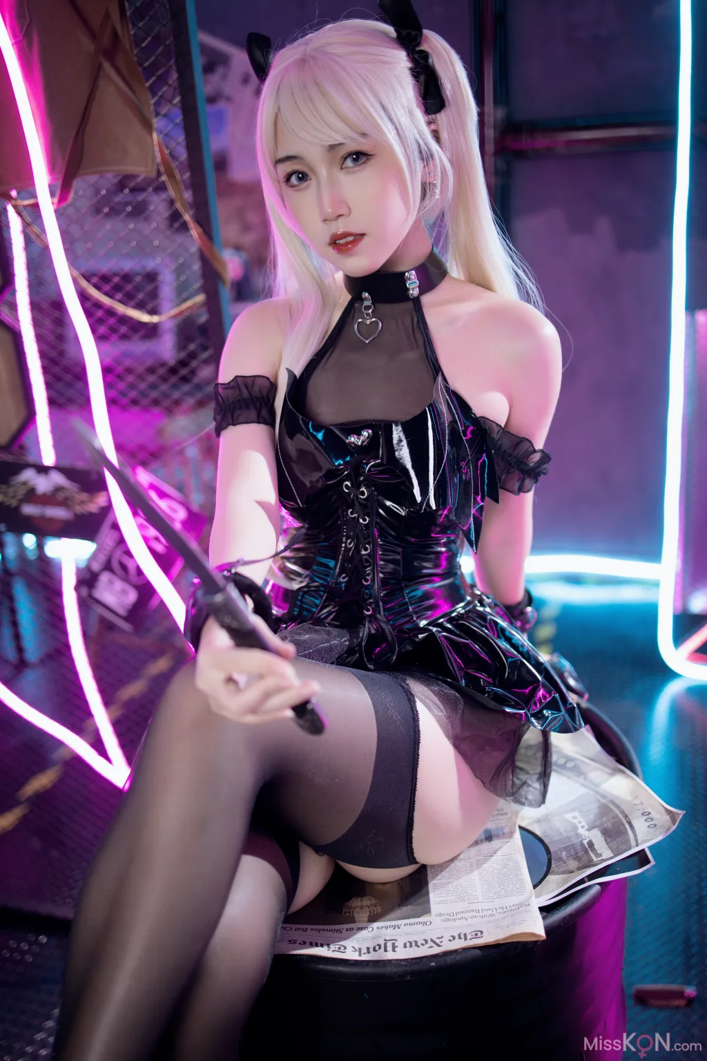 Coser@不呆猫: 小恶魔 (73 photos + 1 video)