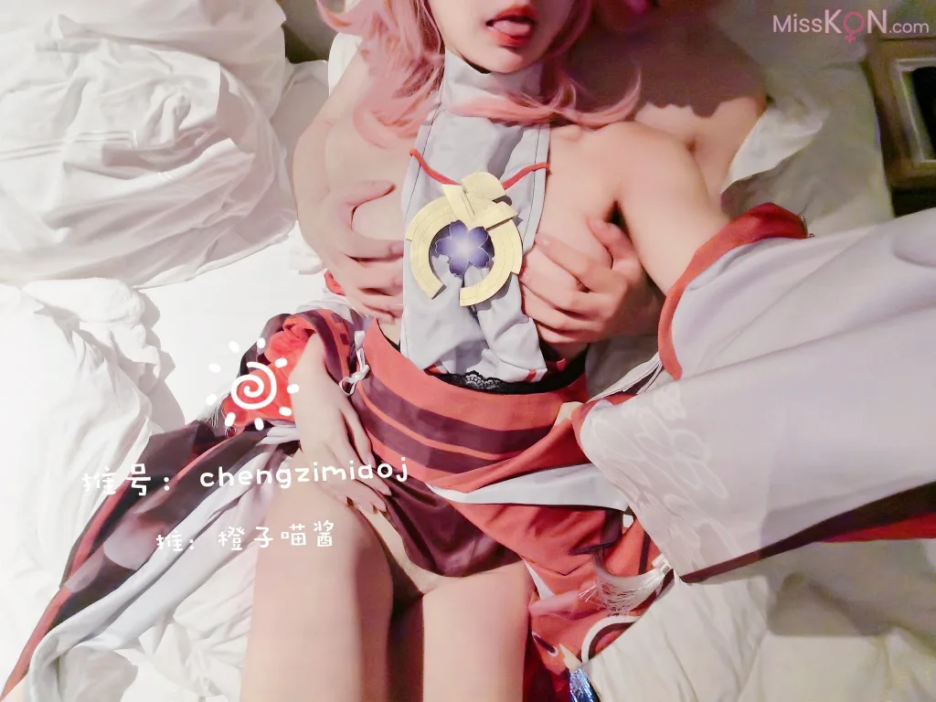Coser@橙子喵酱: 八重神子 (25 photos)
