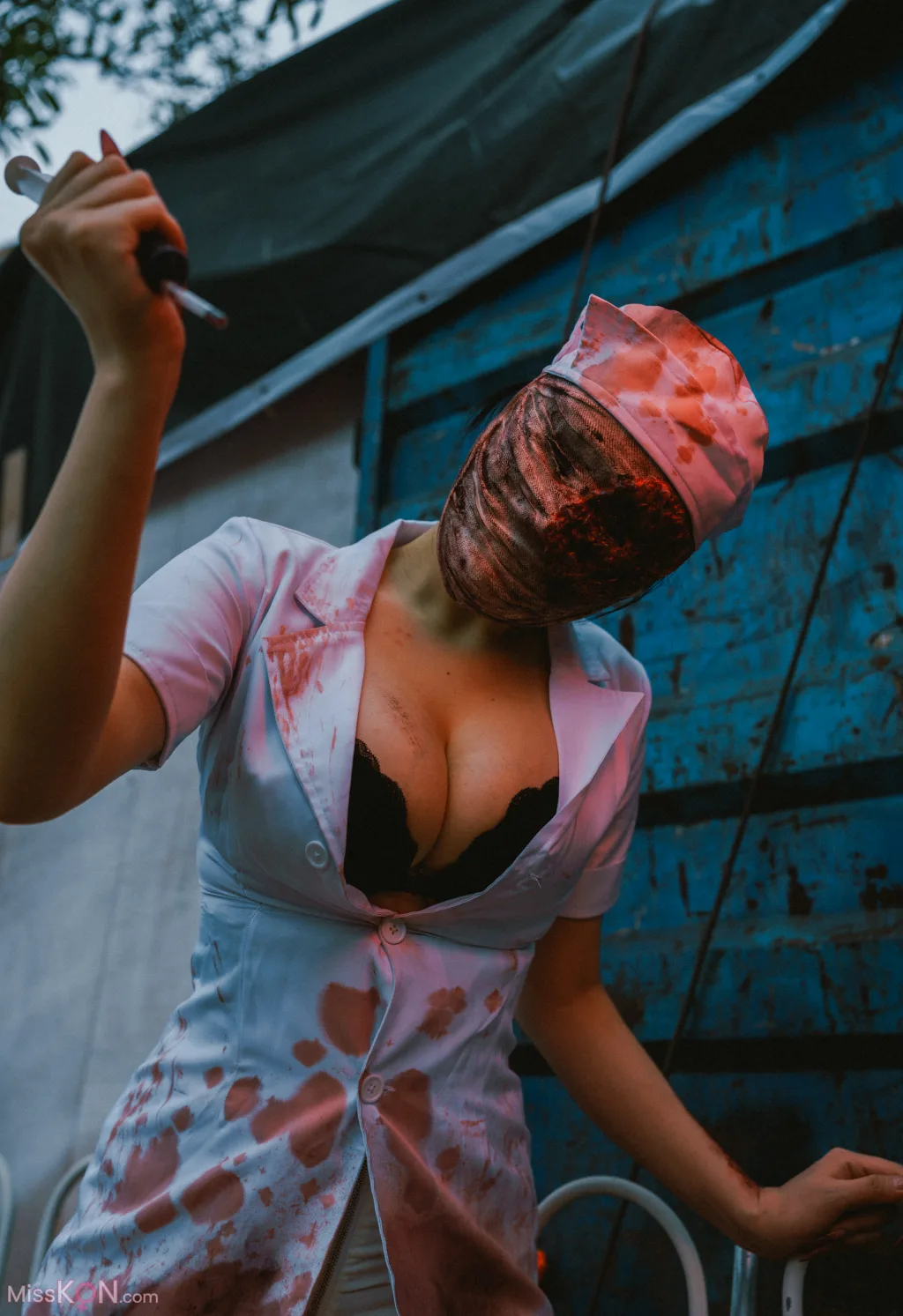 Coser@兔胖胖: 寂静岭丧尸护士 (41 photos)