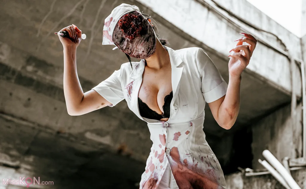 Coser@兔胖胖: 寂静岭丧尸护士 (41 photos) – Page 3