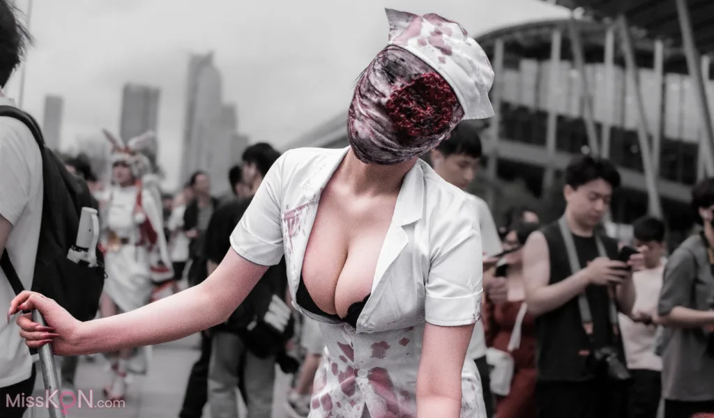 Coser@兔胖胖: 寂静岭丧尸护士 (41 photos) – Page 4