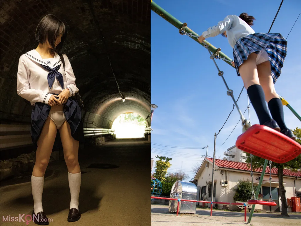 [JP] PANCHIRA: 全編制服パンチラ写真集 01 (61 photos) – Page 4