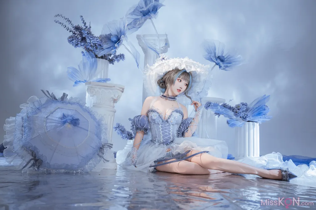 Coser@面饼仙儿: 碧蓝航线 柴郡礼服废稿 (21 photos)