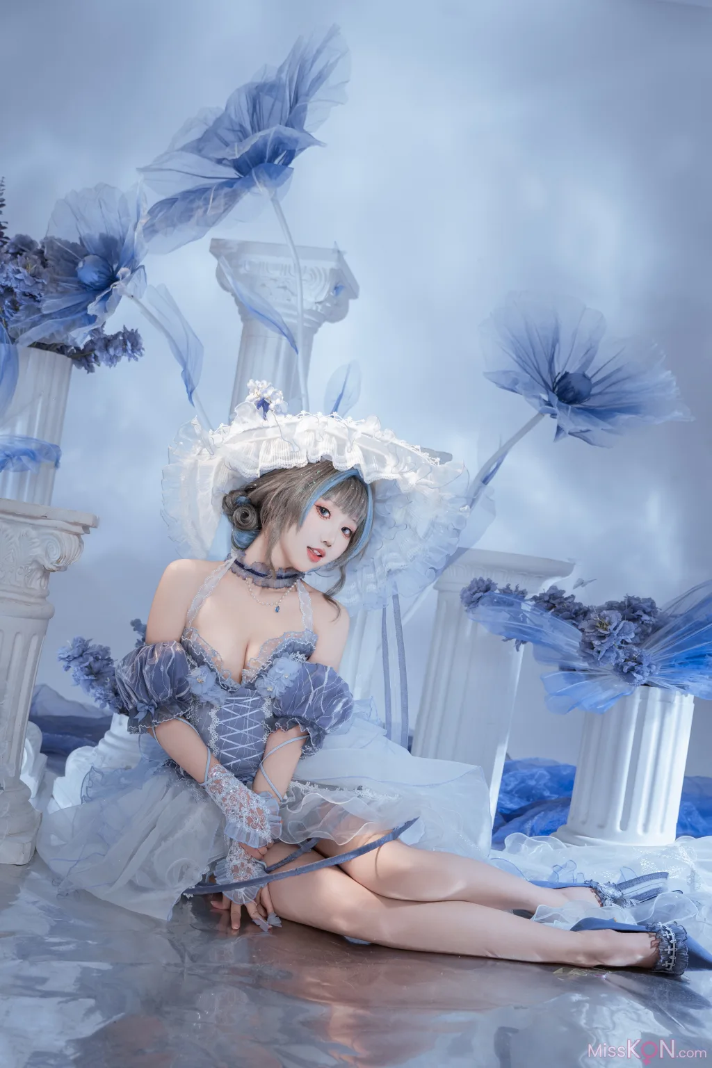 Coser@面饼仙儿: 碧蓝航线 柴郡礼服废稿 (21 photos)