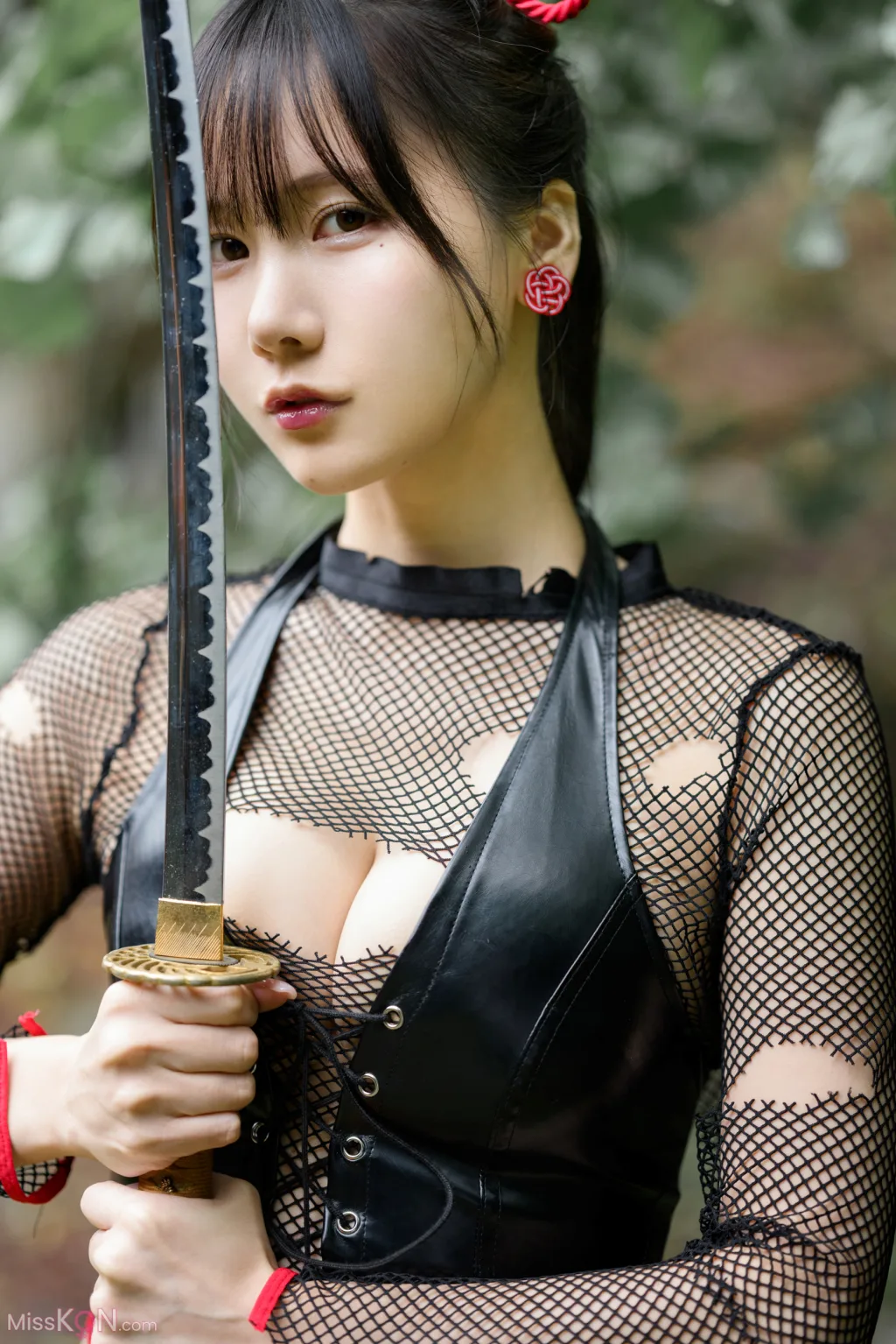 Coser@けん研 (けんけん): くの一忍法お色気の術DL写真集 (162 photos)