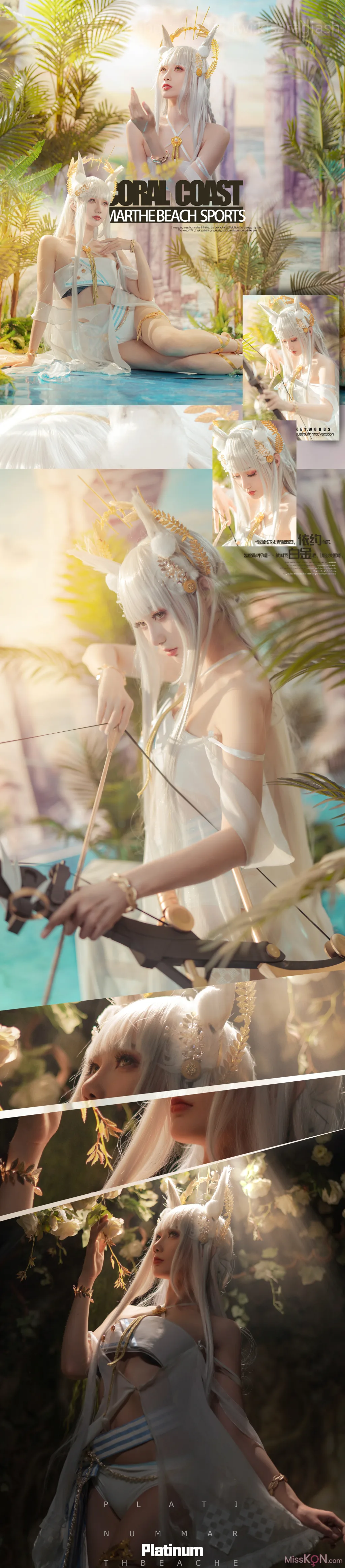 Coser@如月灰: Platinum ARK (17 photos)