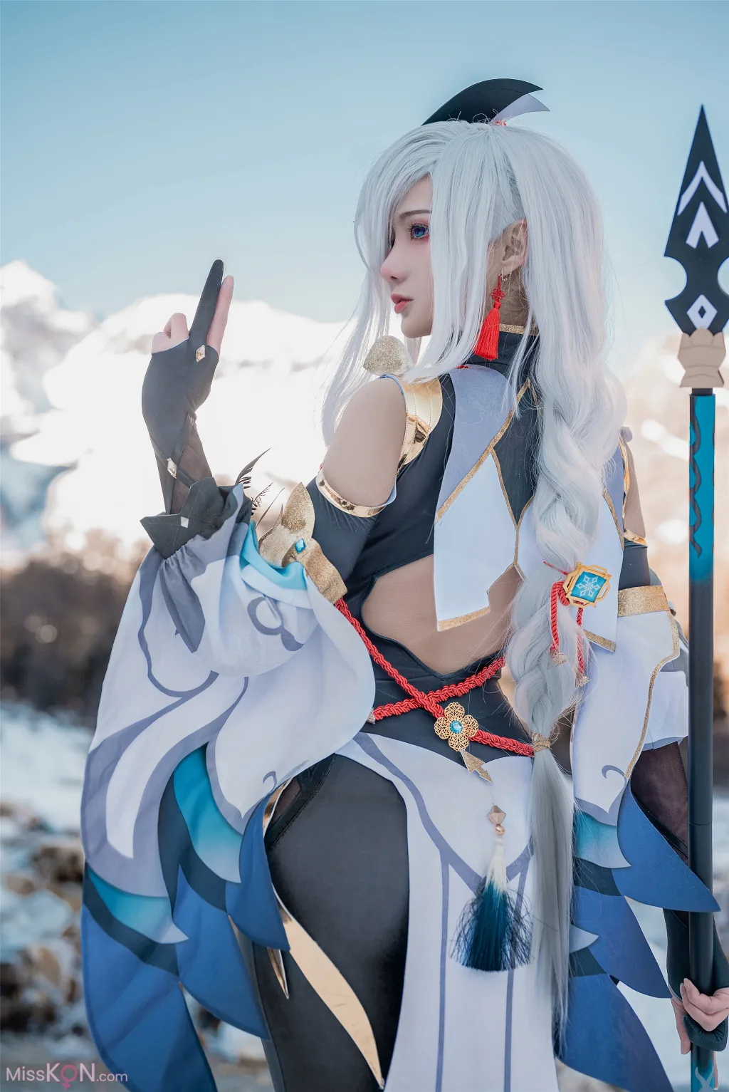 Coser@如月灰: 申鹤 原神 (15 photos)
