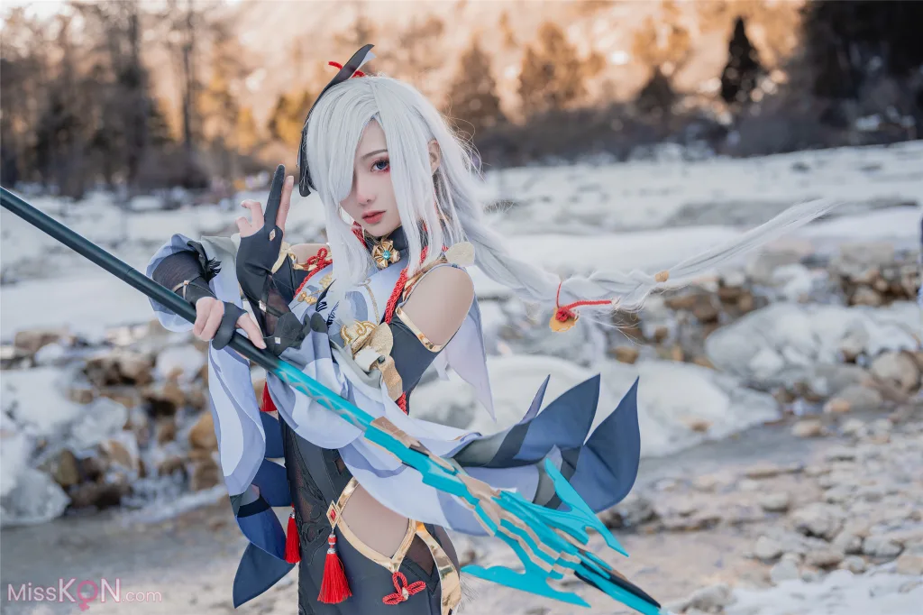 Coser@如月灰: 申鹤 原神 (15 photos) – Page 2