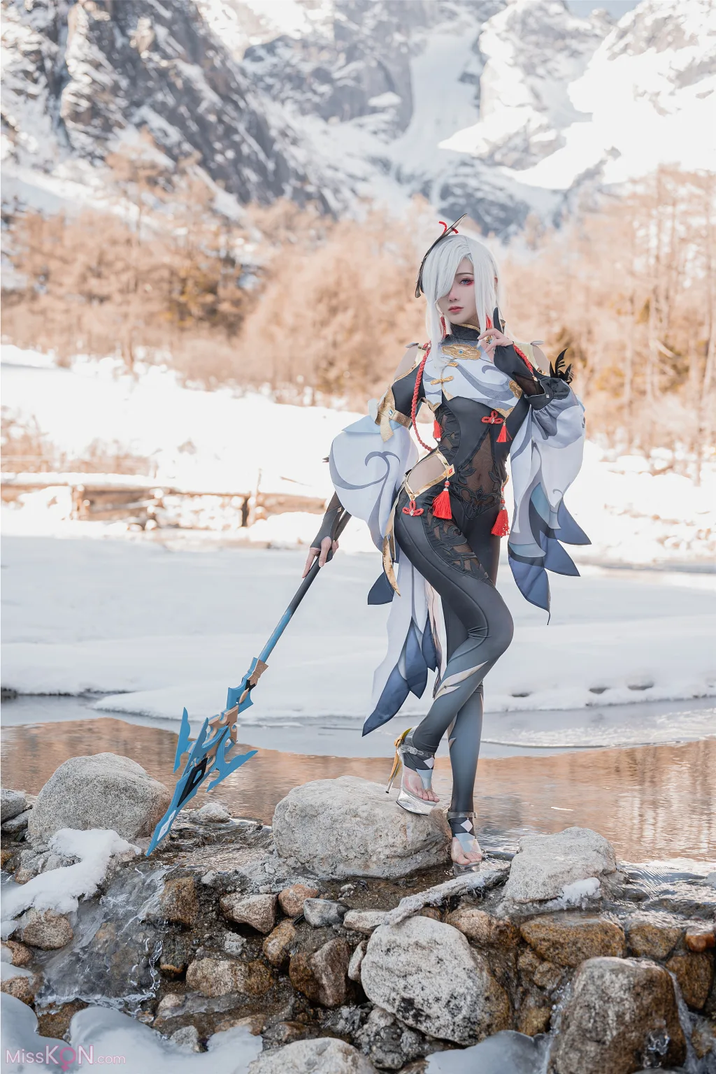 Coser@如月灰: 申鹤 原神 (15 photos) – Page 2