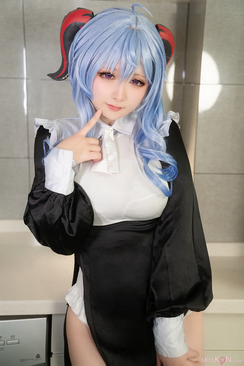 Coser@樱梨梨: 甘雨修女 (26 photos)