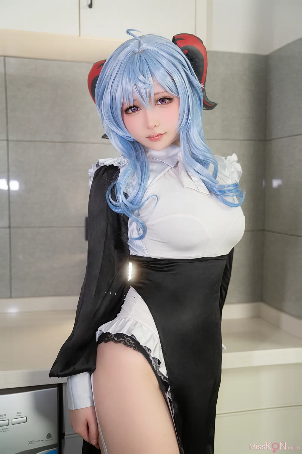 Coser@樱梨梨: 甘雨修女 (26 photos)