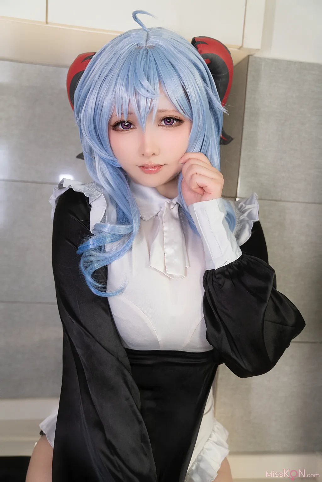 Coser@樱梨梨: 甘雨修女 (26 photos)