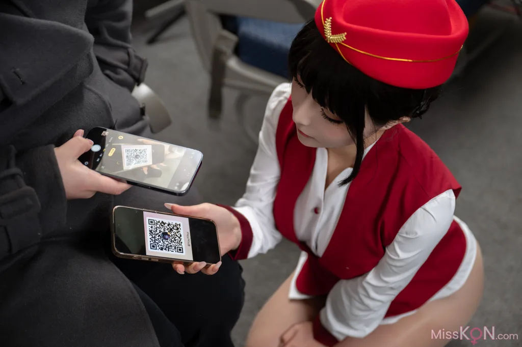 Coser@yuuhui玉汇: 升舱服务空姐 (129 photos )