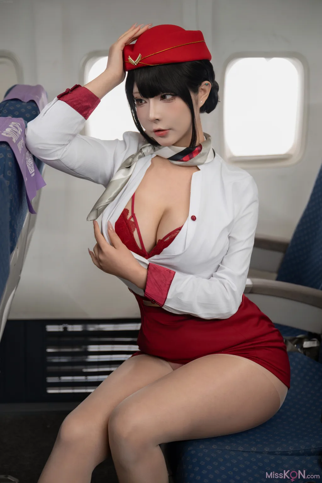 Coser@yuuhui玉汇: 升舱服务空姐 (129 photos )