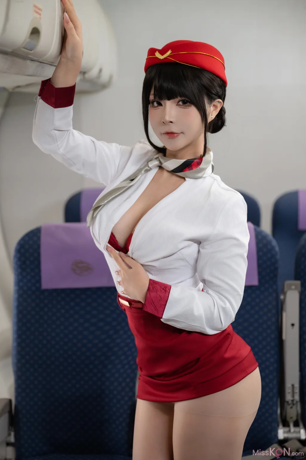 Coser@yuuhui玉汇: 升舱服务空姐 (129 photos )
