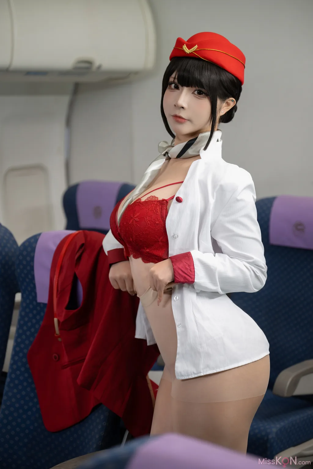 Coser@yuuhui玉汇: 升舱服务空姐 (129 photos )