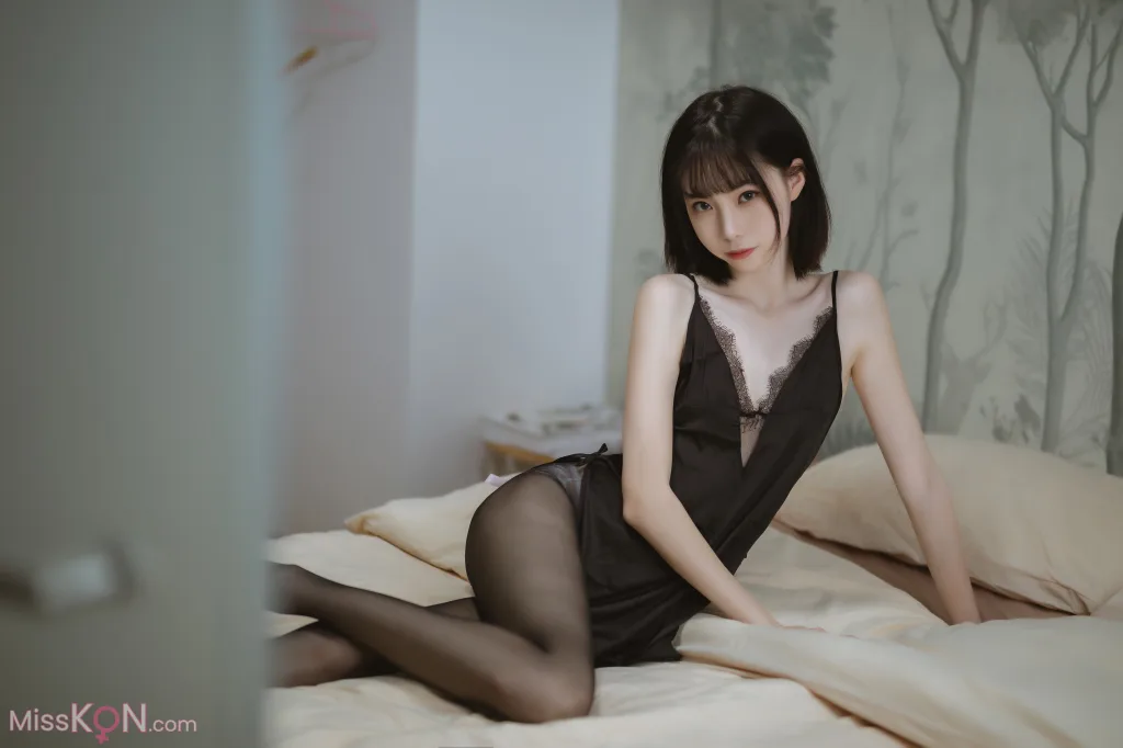 Coser@许岚LAN: 黑色蕾丝睡衣 (40 photos) – Page 2