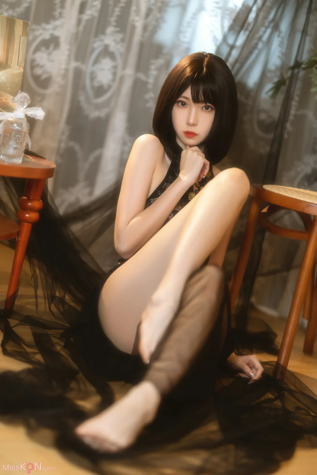 Coser@许岚LAN: 纯欲黑纱 (40 photos) – Page 2