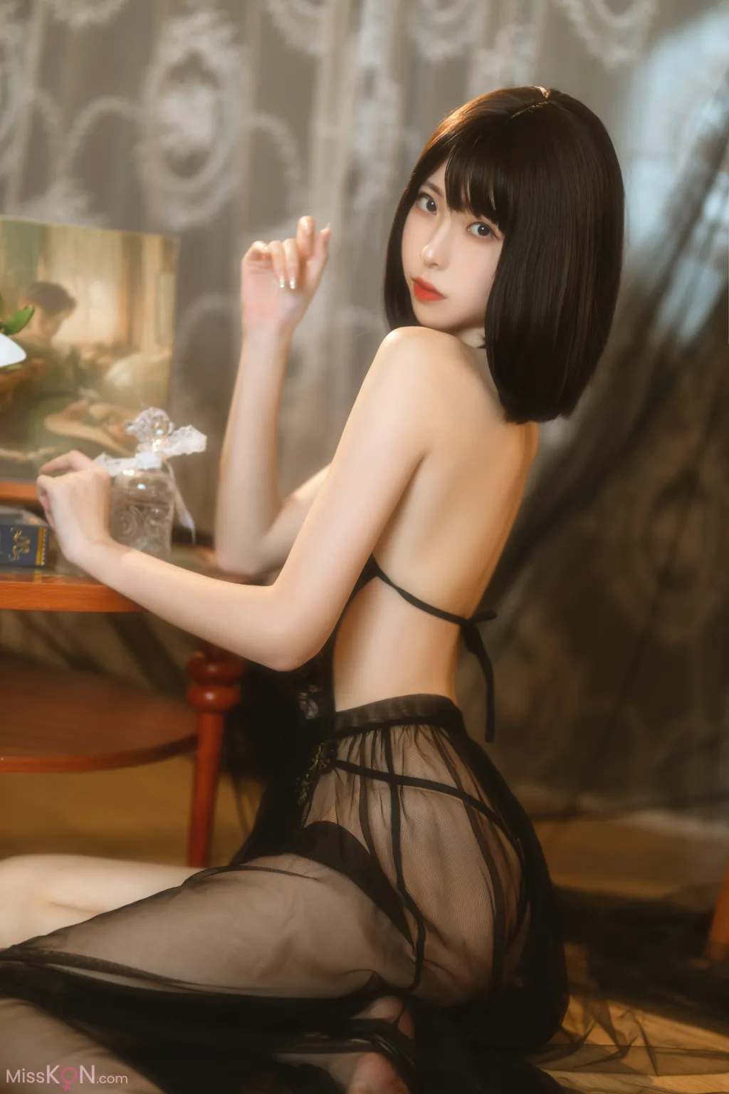 Coser@许岚LAN: 纯欲黑纱 (40 photos) – Page 2