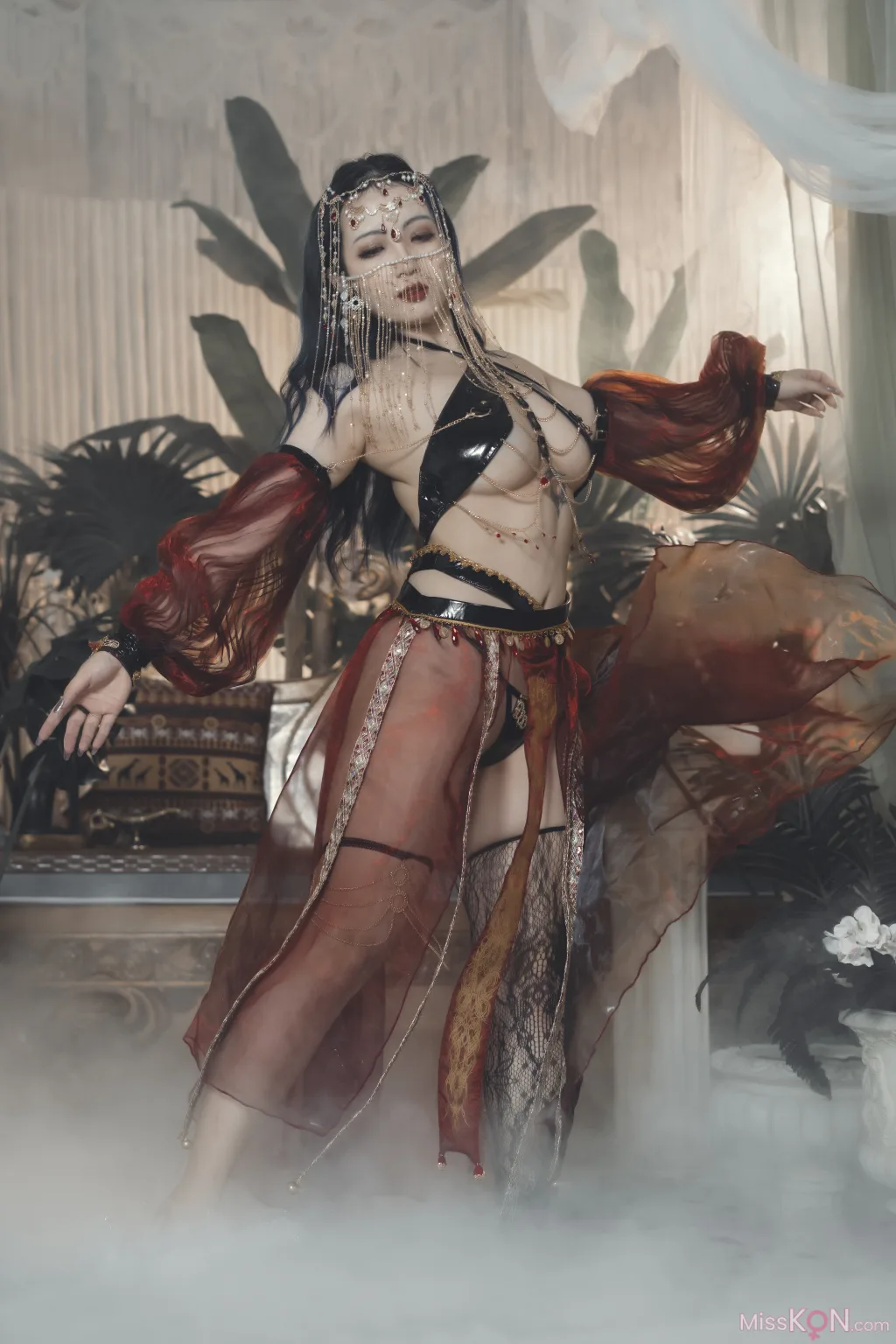 Coser@珟_珏Dita: 深渊舞娘 (45 photos + 3 videos)