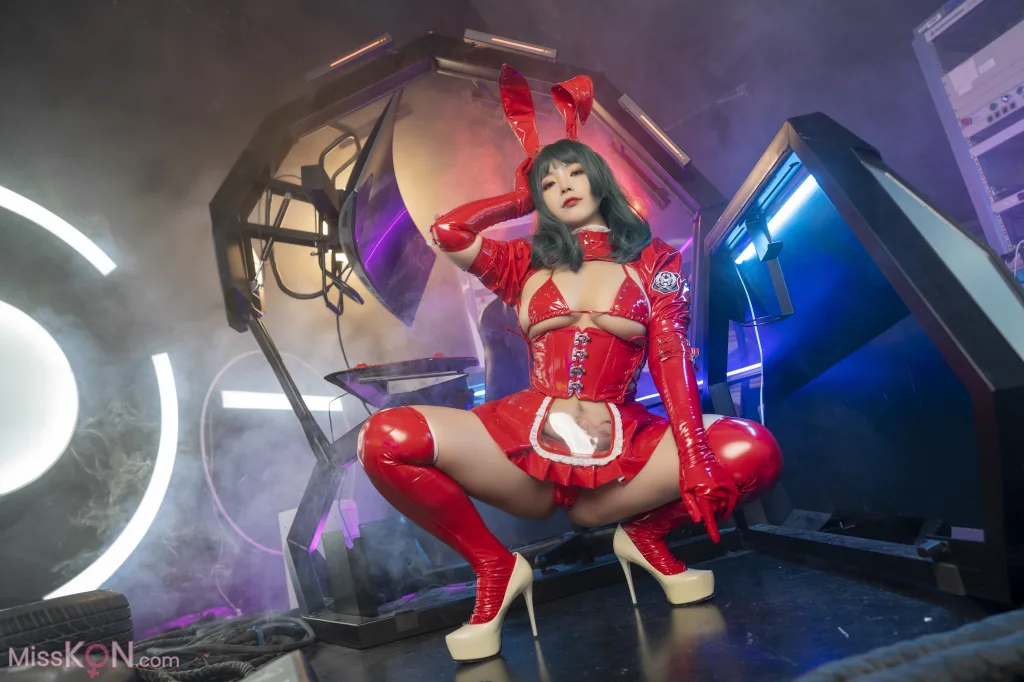 Coser@珟_珏Dita: 暗黑兔女郎 (39 photos)