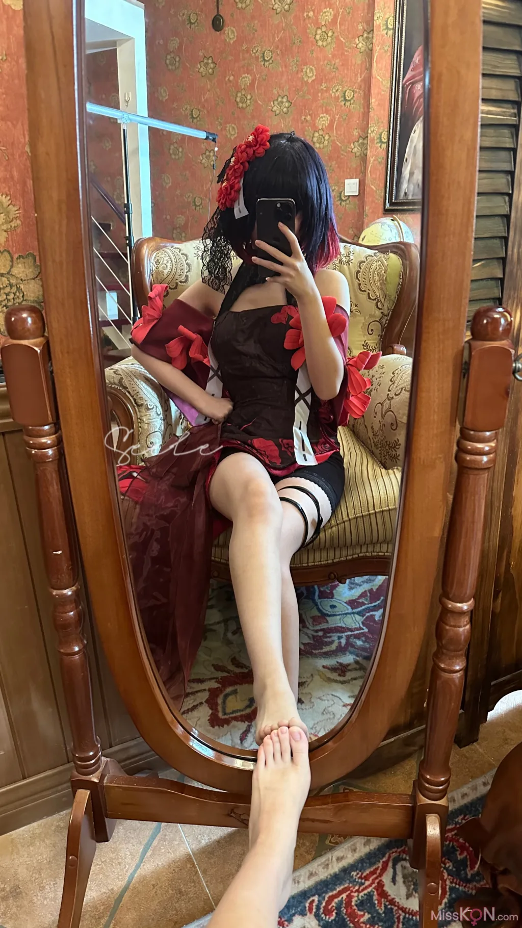 Coser@Seele麦麦: 黑希旗袍物语 (61 photos + 8 videos) – Page 4