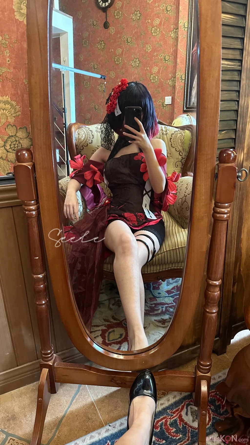 Coser@Seele麦麦: 黑希旗袍物语 (61 photos + 8 videos) – Page 4