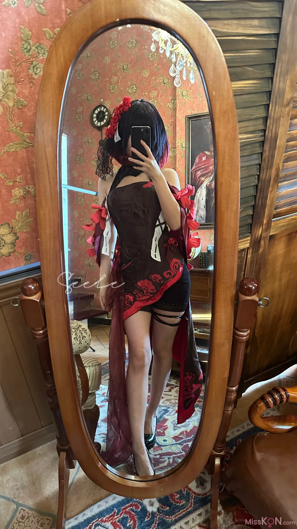 Coser@Seele麦麦: 黑希旗袍物语 (61 photos + 8 videos) – Page 4