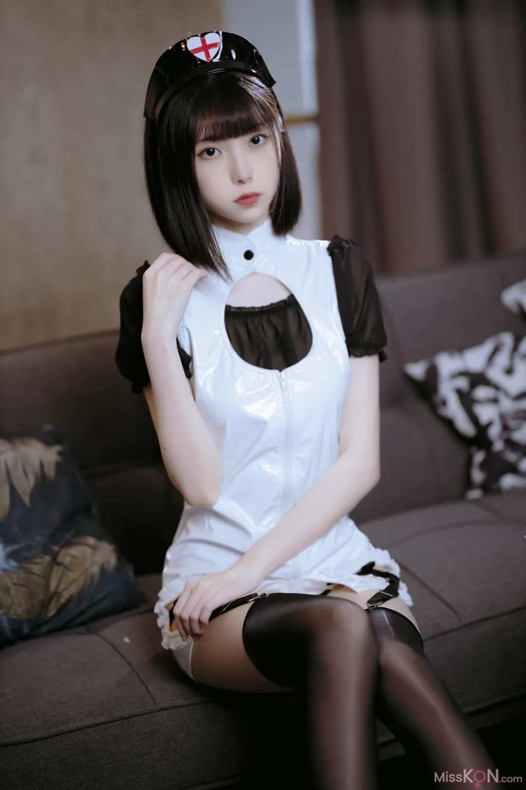 Coser@许岚LAN: 黑丝护士 (40 photos) – Page 4