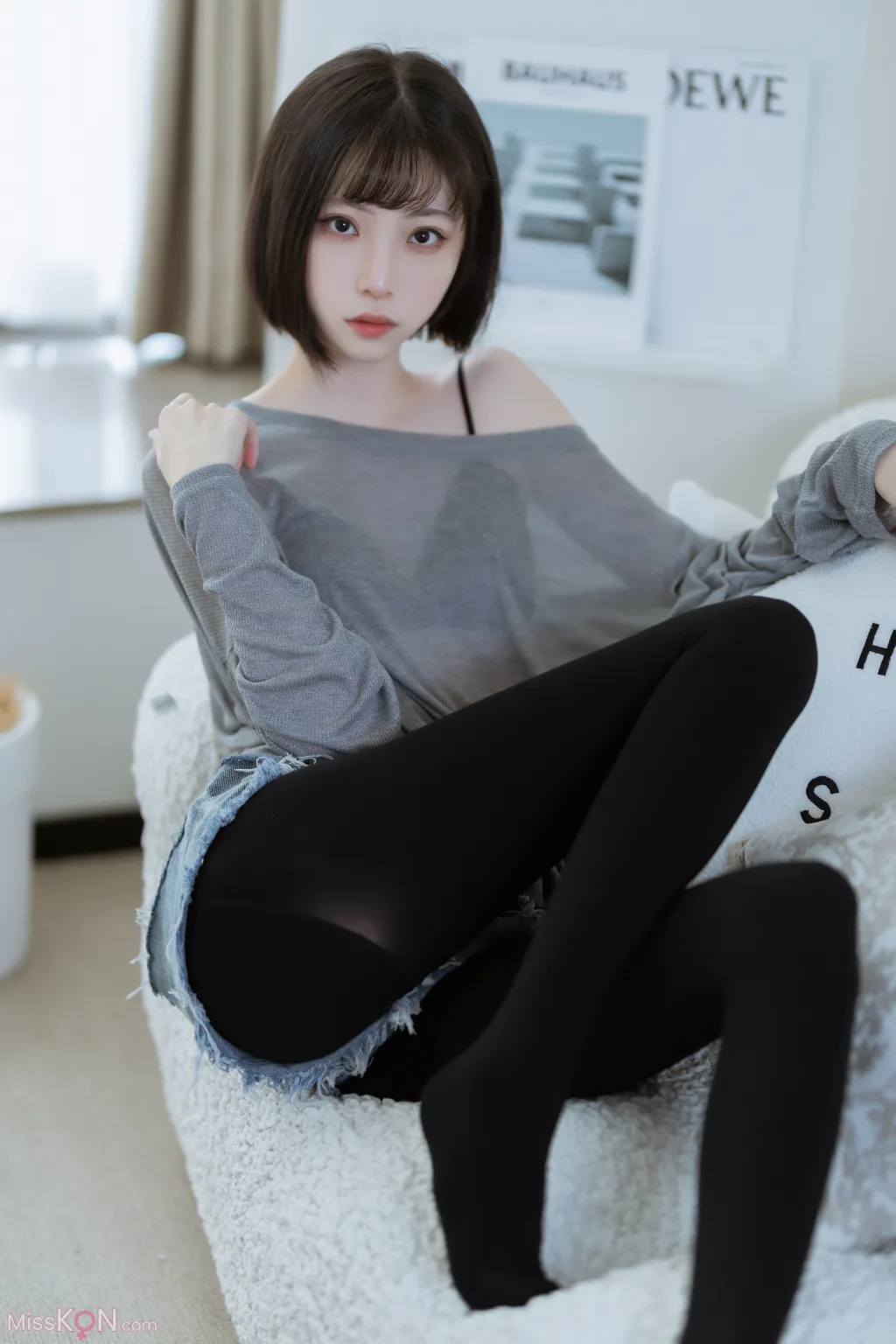 Coser@许岚LAN: 半透毛衣 (40 photos) – Page 4