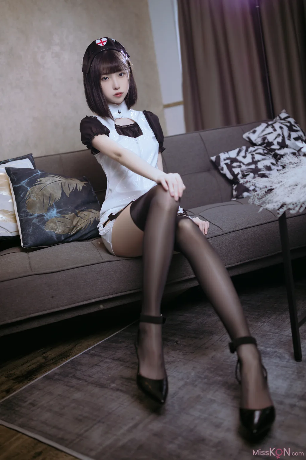 Coser@许岚LAN: 黑丝护士 (40 photos) – Page 4