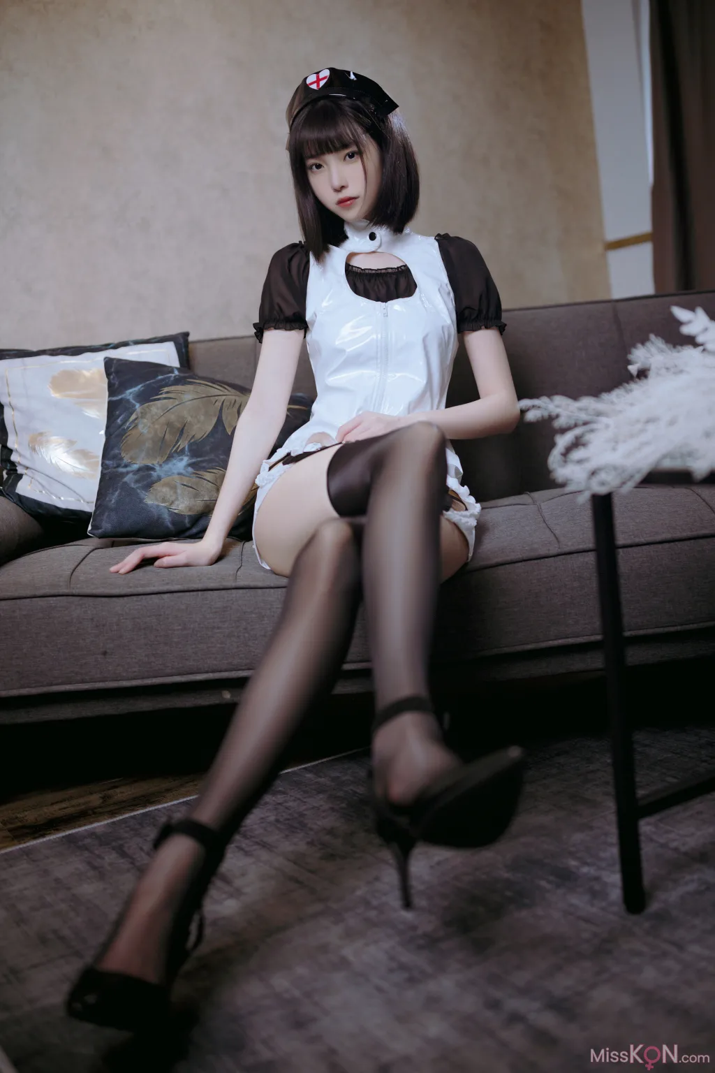 Coser@许岚LAN: 黑丝护士 (40 photos) – Page 4