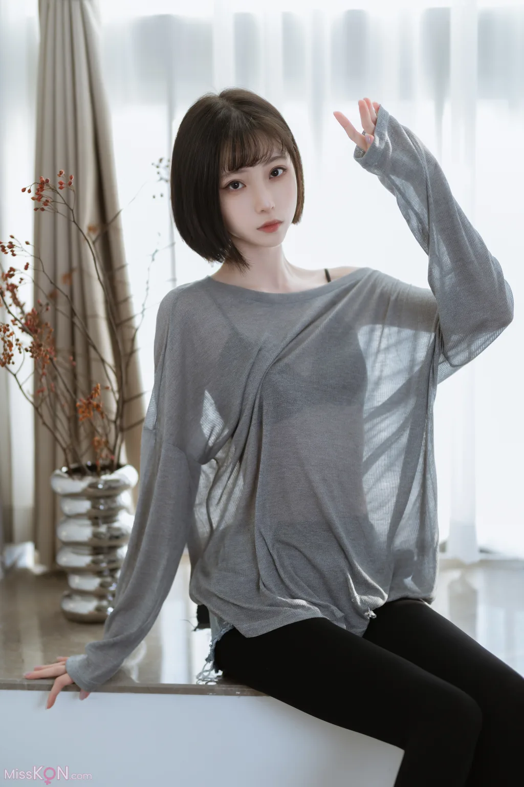 Coser@许岚LAN: 半透毛衣 (40 photos) – Page 4
