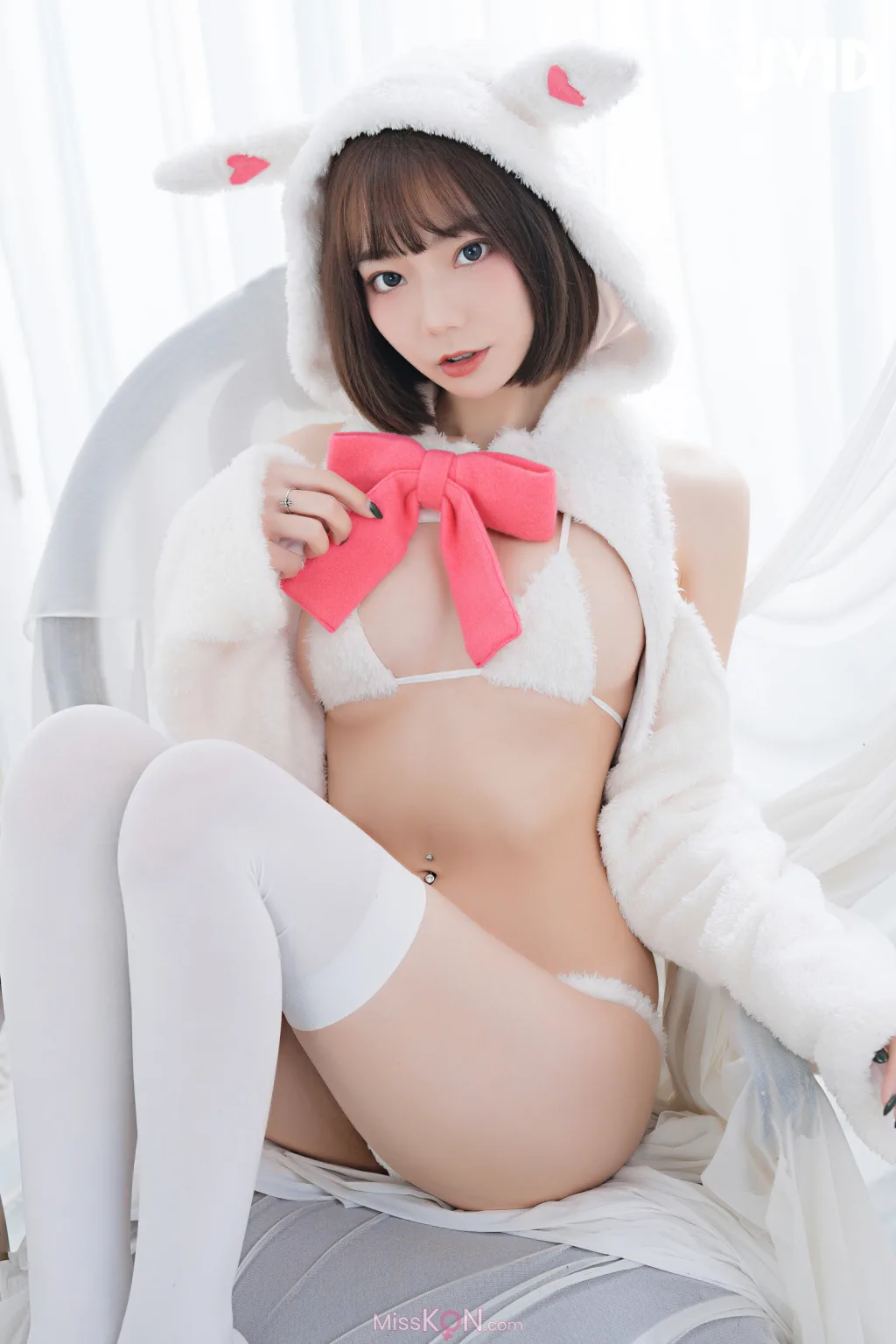[JVID] 胎尼 &amp; 啾啾: 【私訊有好康活動】雙寵萌系女友💕情色貓咪Tiny🐱純欲小兔啾啾🐰「主人你要選哪一個？」 (183 photos)