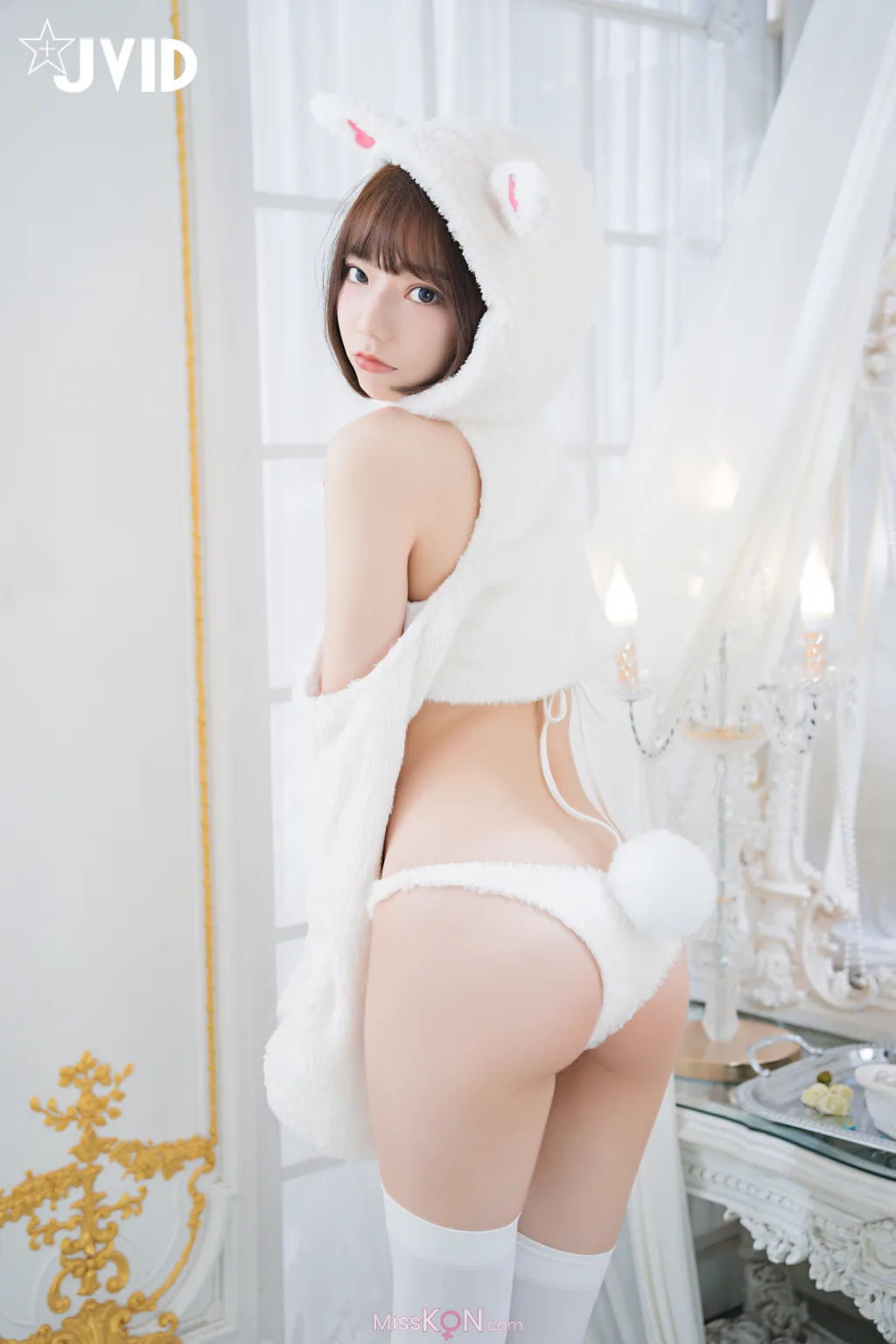 [JVID] 胎尼 &amp; 啾啾: 【私訊有好康活動】雙寵萌系女友💕情色貓咪Tiny🐱純欲小兔啾啾🐰「主人你要選哪一個？」 (183 photos)