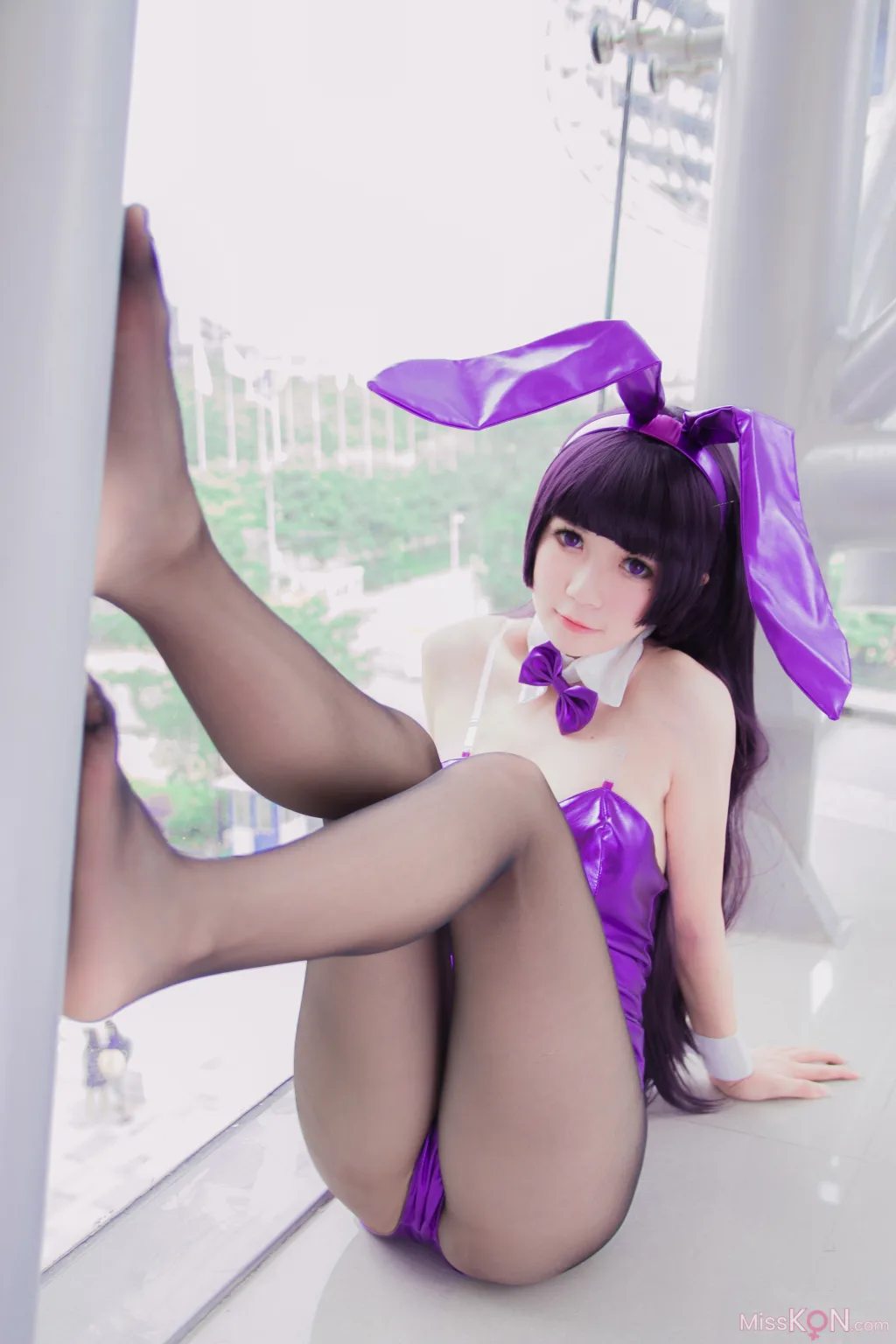 Coser@白金Saki: 春日野穹-旗袍 (16 photos)