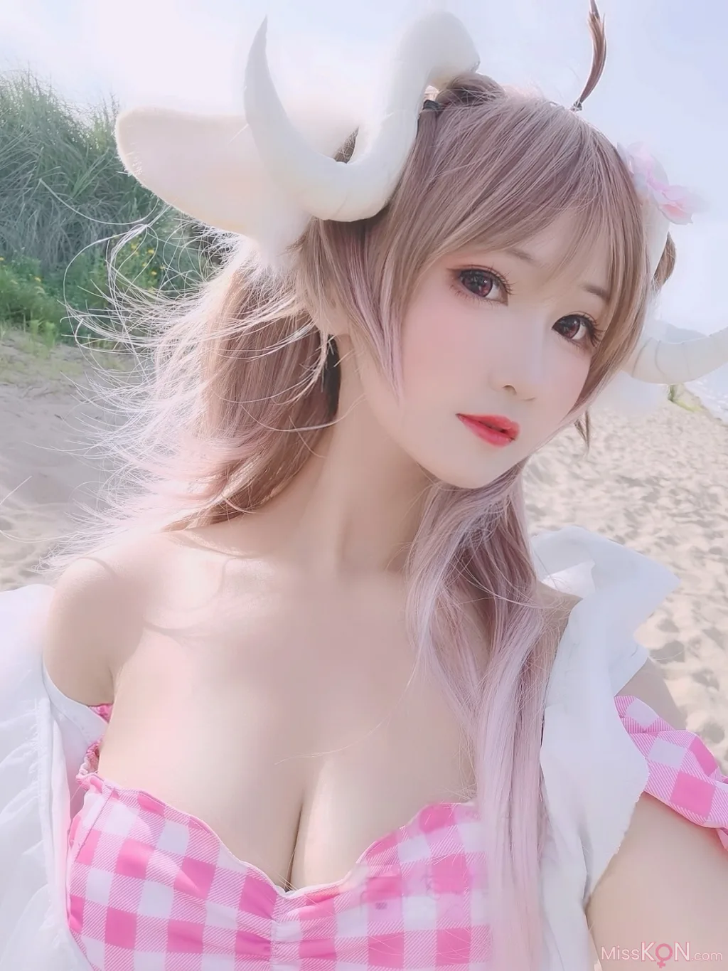 Coser@三度_69: 小羊泳装 (17 photos)