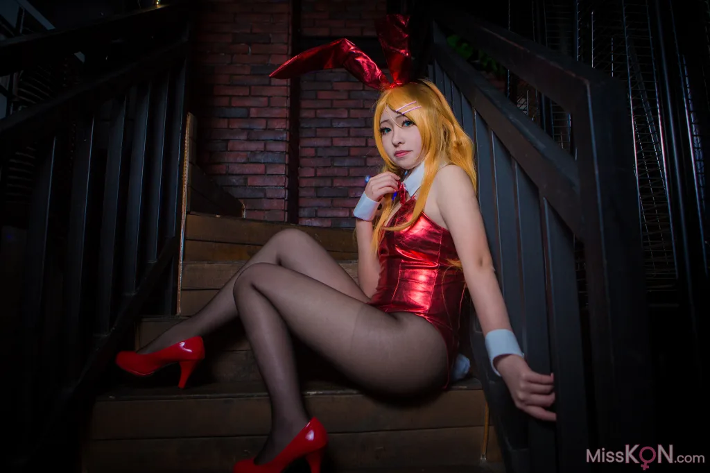 Coser@白金Saki: 黑丝JK (9 photos)