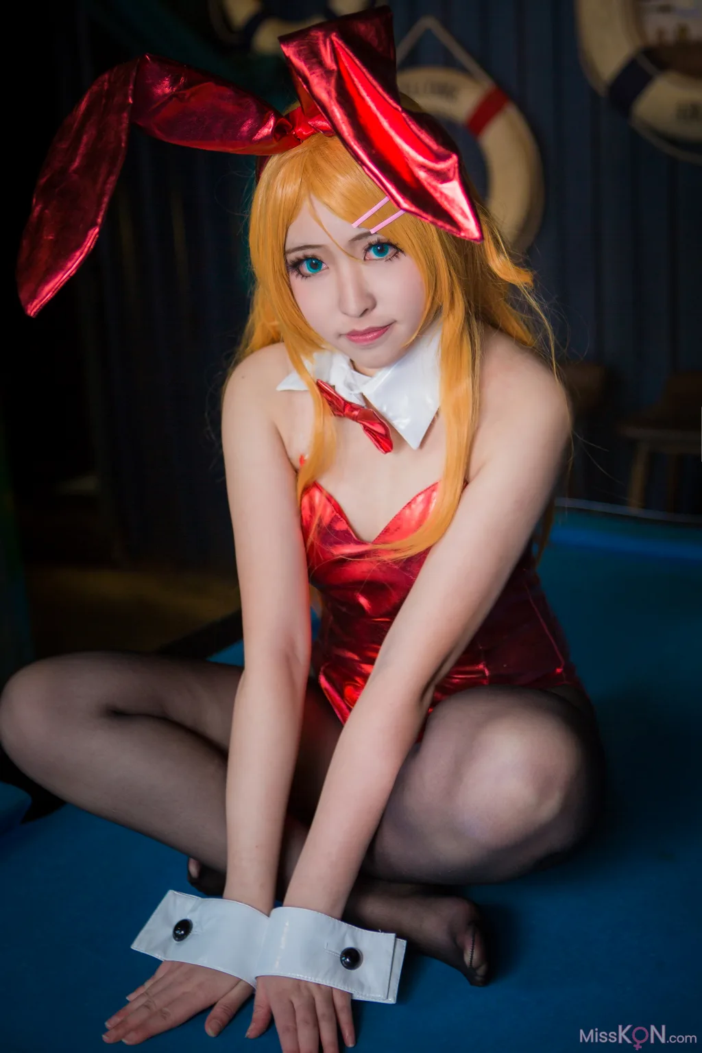 Coser@白金Saki: 黑丝JK (9 photos)