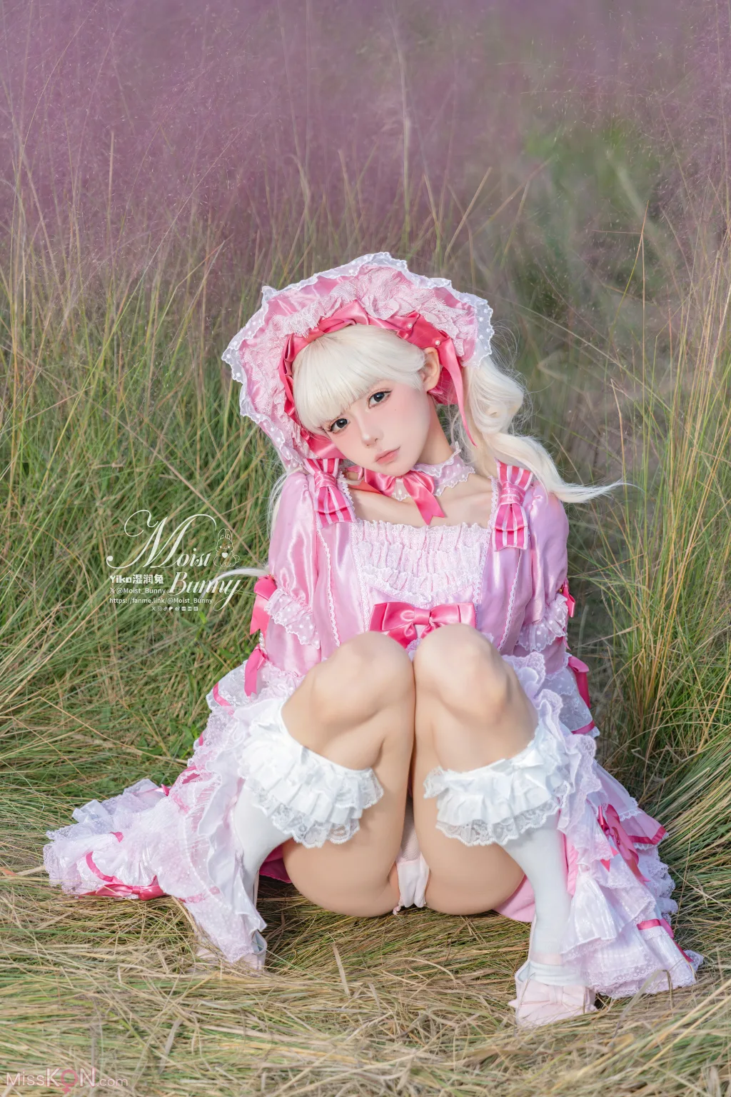 Coser@黏黏团子兔: 丝绒粉黛 (86 photos )