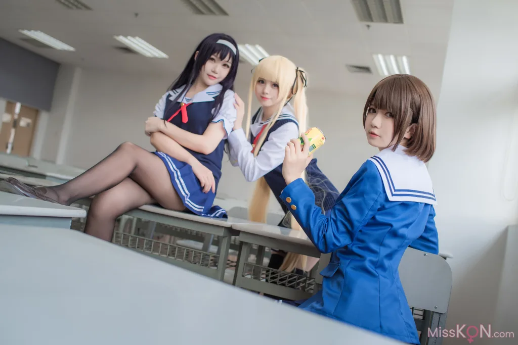 Coser@白金Saki: 三个女仆 (29 photos) – Page 3