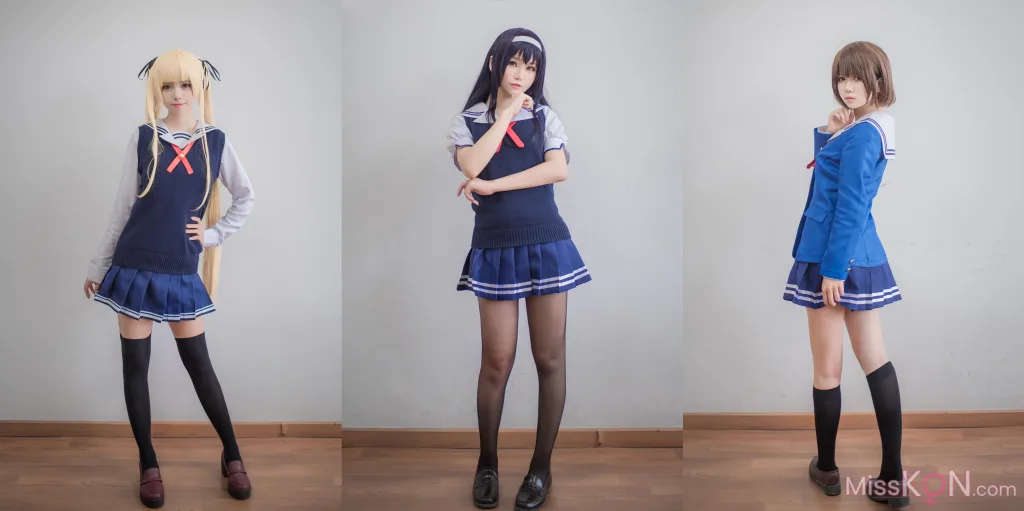 Coser@白金Saki: 三个女仆 (29 photos) – Page 3