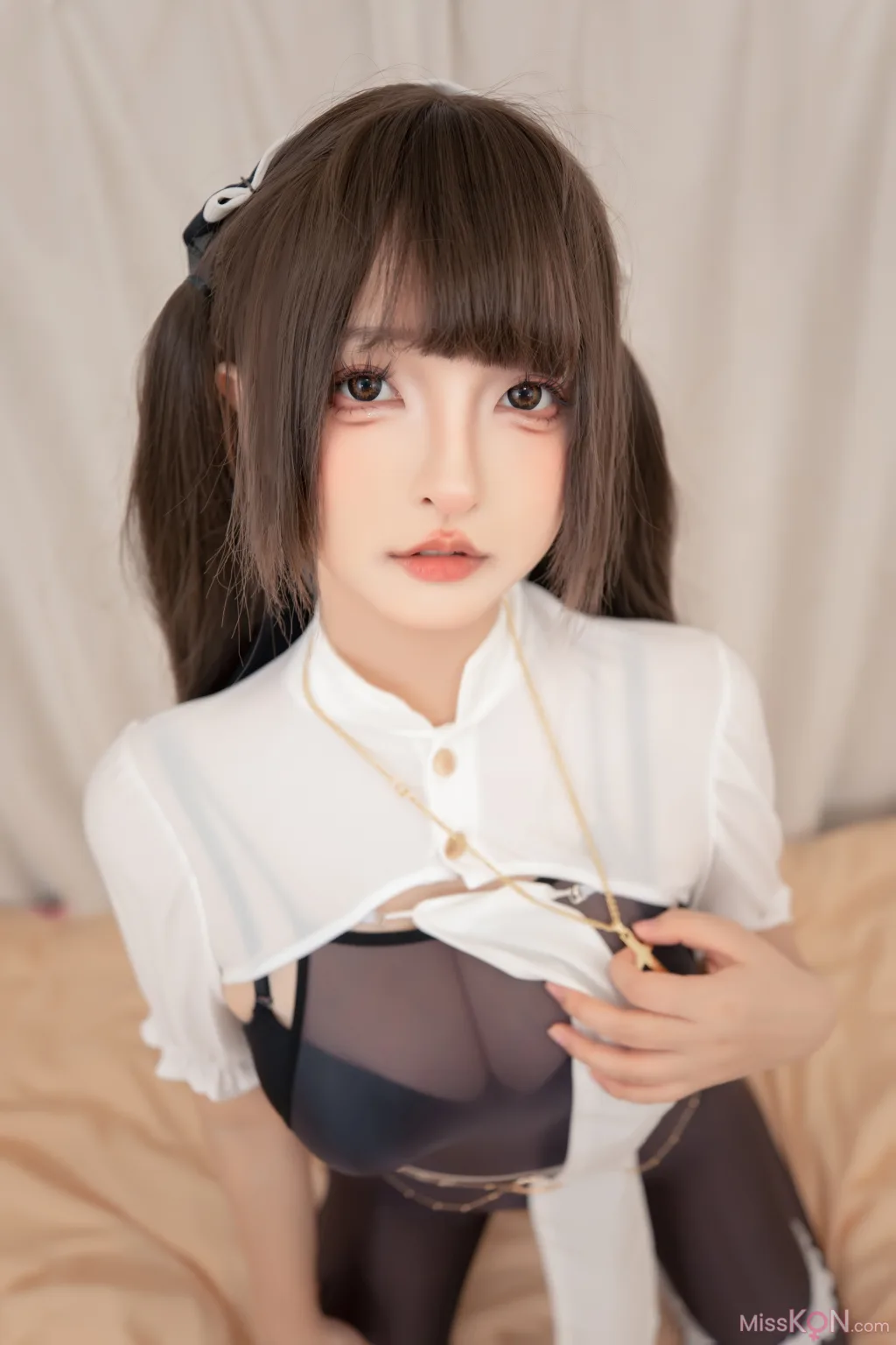 Coser@神楽坂真冬 Vol.217: 祈祷修女 (75 photos )