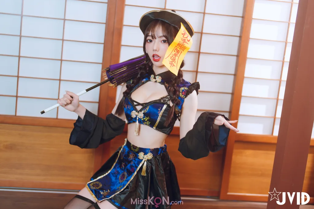 [JVID] 啾啾: ゾンビ殭屍版女友注射愛の能量變成人類!!! (178 photos)