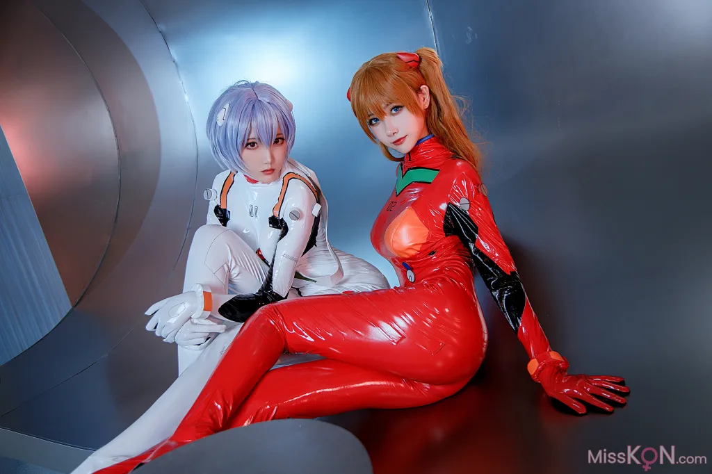 Coser@Momoko葵葵 &amp; 瓜希酱: EVA 双厨狂喜版 (62 photos)