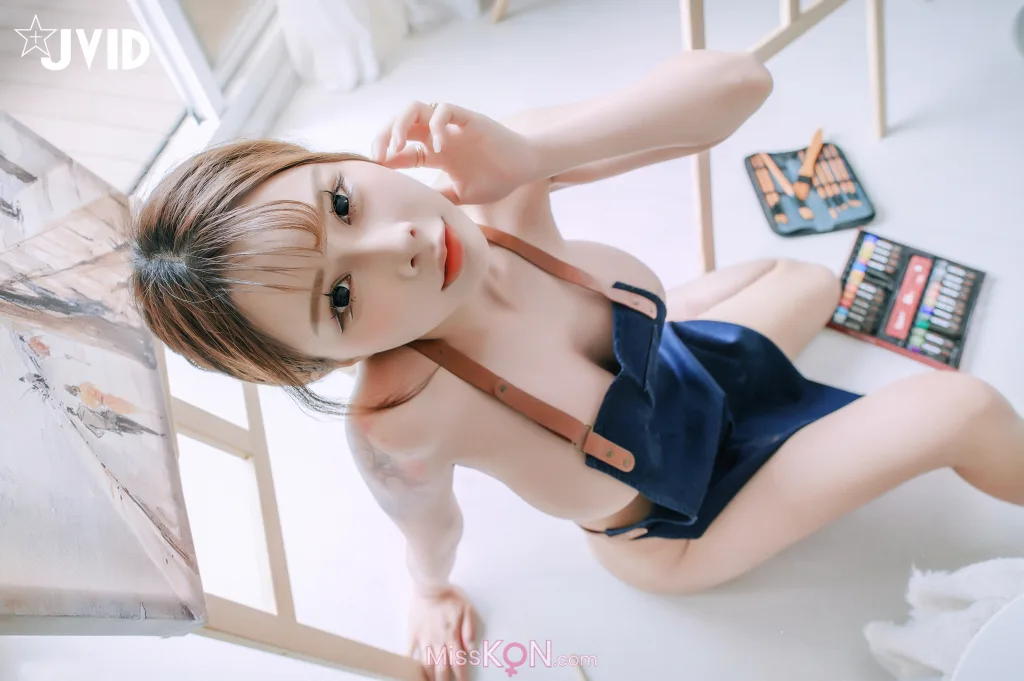 [JVID] 艾妃: 一手無法掌握「I級核彈」艾妃’ 禽色繪師の巨汝誘惑 (148 photos )
