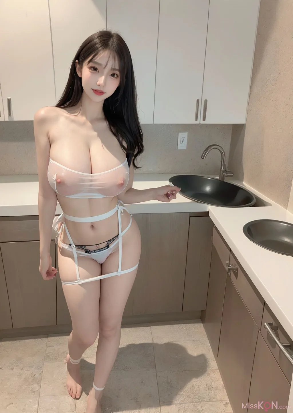 [AI Generated] 快乐小厨娘 (160 photos)