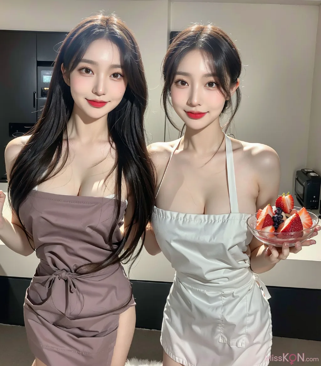 [AI Generated] 快乐小厨娘 (160 photos)