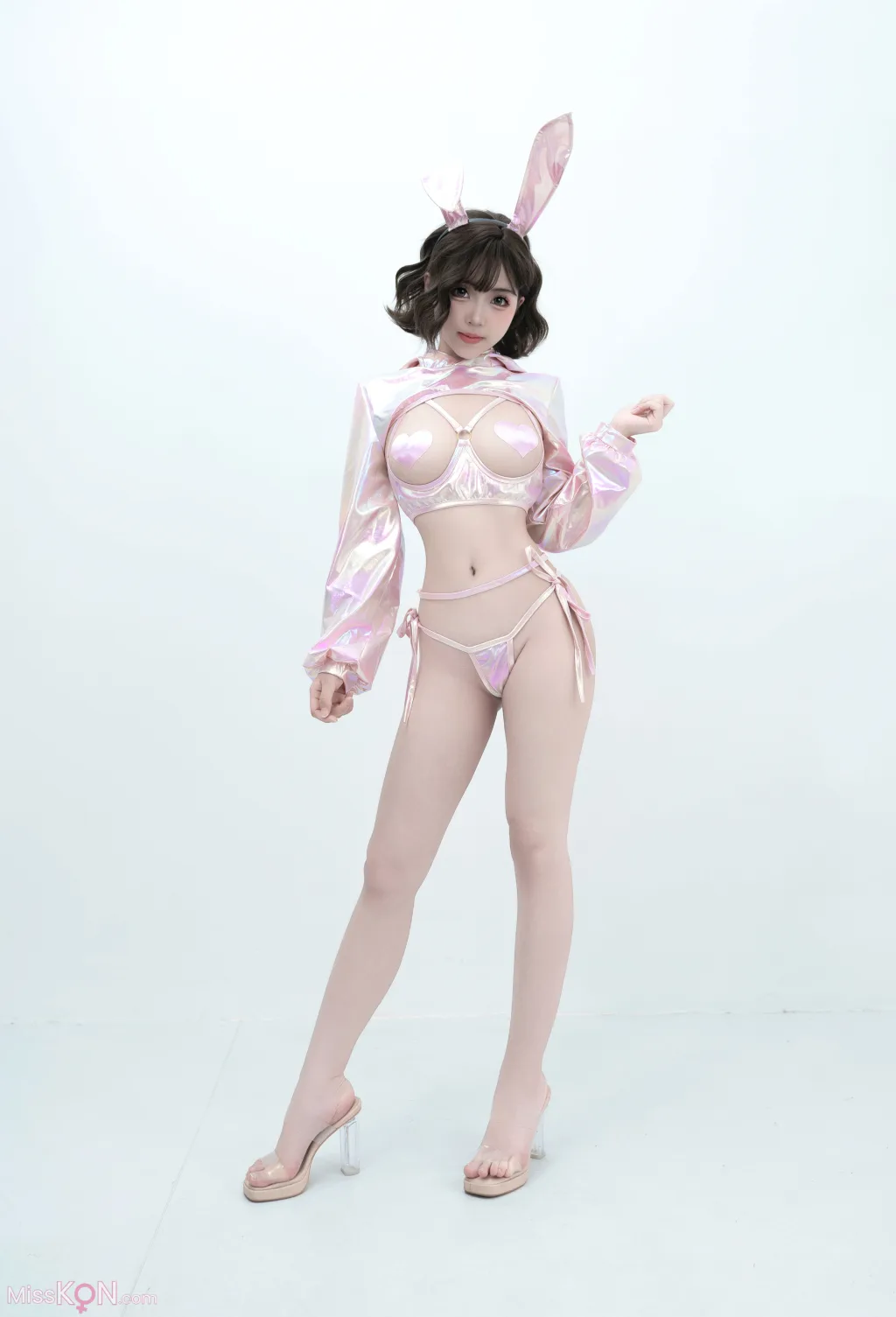 Coser@Bangni邦尼: 粉色兔兔 (102 photos)